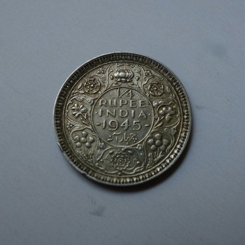 GVI_1945_1by4Rupee